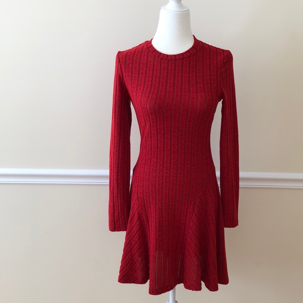Red Skater Dress. Size small. New without tags.
